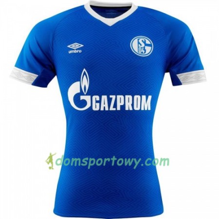 Koszulka FC Schalke 04 Domowe Koszulki Piłkarskie 2018-2019 Krótki Rękaw